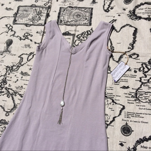 Maggie's Organic Gray Bodycon Dress - Picture 3 of 7
